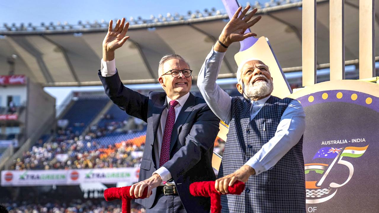 Pm Narendra Modi And Anthony Albanese